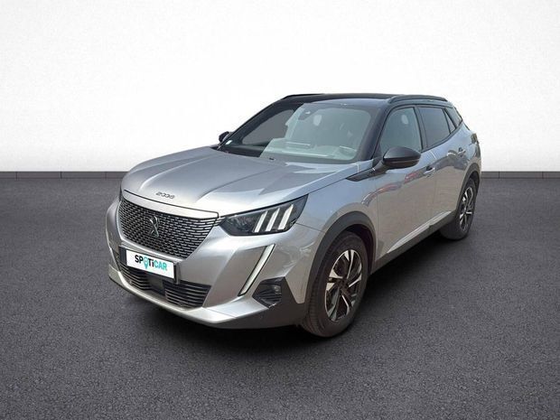 Gris Utilisé 2021 Peugeot e-2008 GTi SUV | 17 490 € (Prix juste) - Image 1/4