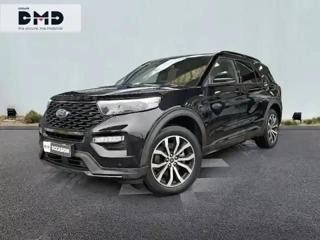 Noir agate métallisé Occasion 2022 Ford Explorer ST-Line SUV | 53 990 € - Image 1/4