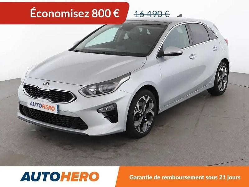 Occasion Kia Ceed 136 ch (100 kW) 2018 Gris Citadine