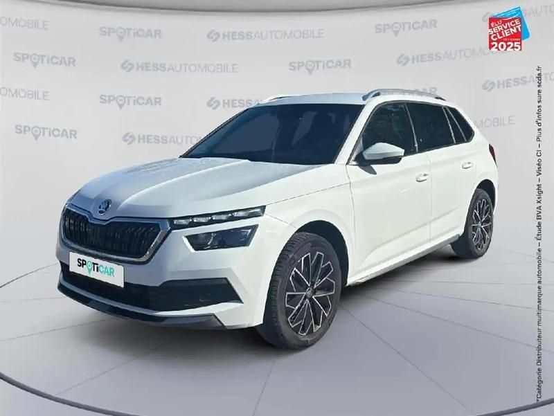 Blanc Utilisé 2019 Skoda Kamiq Ambition SUV | 17 499 € (Prix juste) - Image 1/4