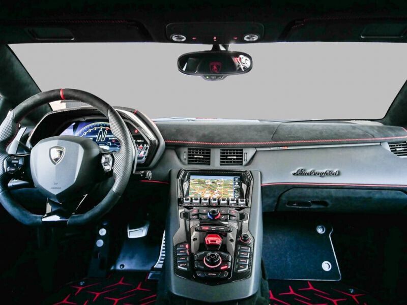 Occasion Lamborghini Aventador 770 ch (566 kW) 2021 Noir mat Cabriolet