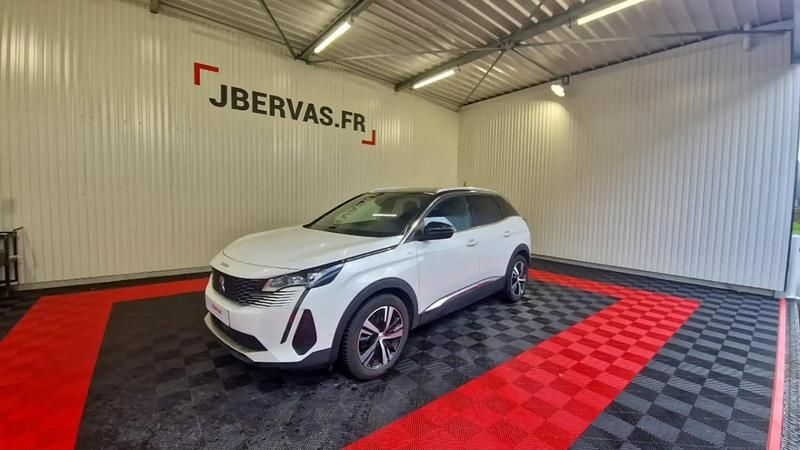 Blanc Utilisé 2020 Peugeot 3008 GT SUV | 16 590 € (Prix juste) - Image 1/4
