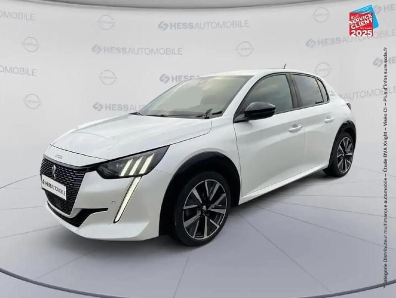 Blanc Occasion 2020 Peugeot 208 GT-line Citadine | 10 499 € (Bon prix) - Image 1/4