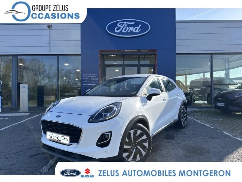 Blanc Utilisé 2024 Ford Puma Business Edition SUV | 19 490 € (Super prix) - Image 1/4