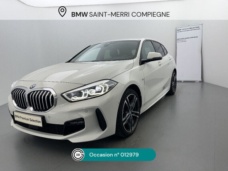 Blanc Utilisé 2022 BMW 118 M Sport Citadine | 28 490 € (Prix juste) - Image 1/4