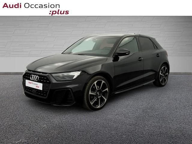 Noir mythic métallisé Occasion 2019 Audi A1 Sportback S-Line Citadine | 22 900 € (Prix juste) - Image 1/4