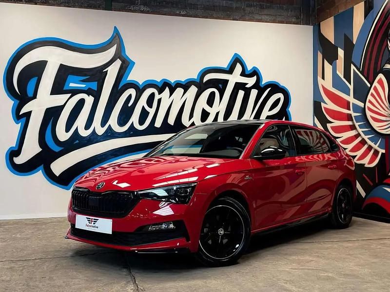 Rouge Utilisé 2020 Skoda Scala Monte Carlo Citadine | 16 990 € (Super prix) - Image 1/4