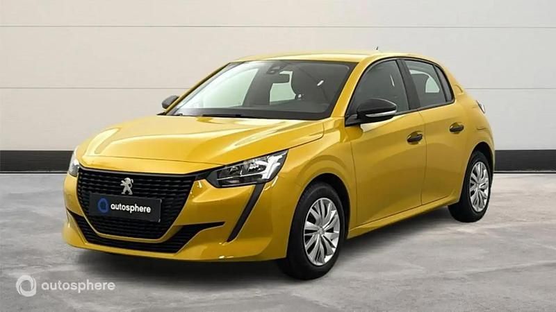 Jaune Occasion 2021 Peugeot 208 S Citadine | 10 499 € (Bon prix) - Image 1/4