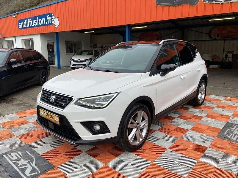 Blanc toit noir Occasion 2019 Seat Arona FR SUV | 13 750 € (Super prix) - Image 1/4