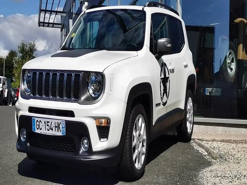 Blanc Utilisé 2021 Jeep Renegade SUV | 17 500 € (Prix juste) - Image 1/4