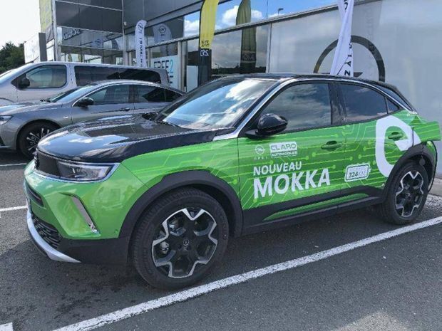 Vert Utilisé 2021 Opel Mokka-e Ultimate SUV | 19 990 € (Prix juste) - Image 1/4