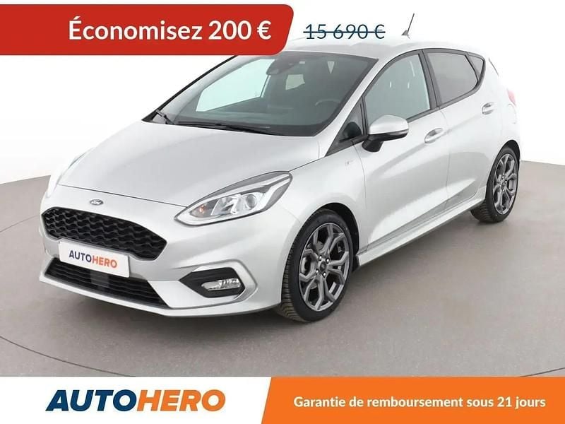 Gris Utilisé 2021 Ford Fiesta ST-Line X Citadine | 15 090 € (Prix juste) - Image 1/2