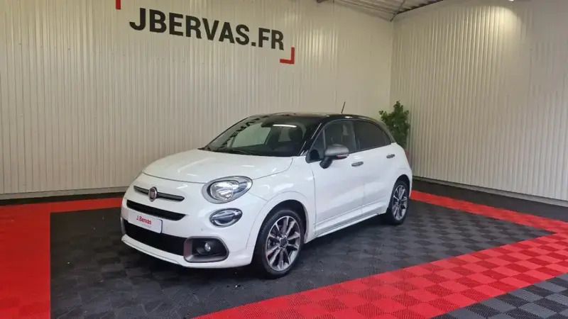 Blanc Utilisé 2021 Fiat 500X Sport SUV | 18 290 € (Prix juste) - Image 1/4