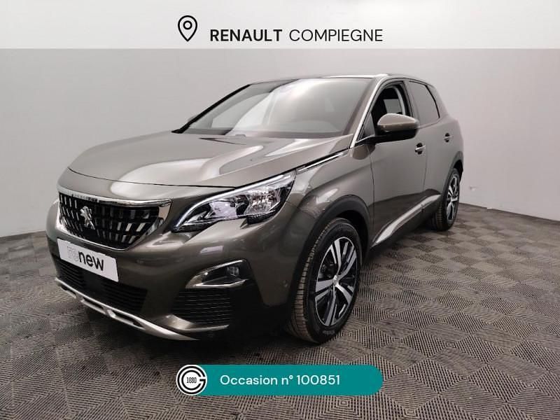 Vert Utilisé 2019 Peugeot 3008 Allure SUV | 18 990 € (Prix assez cher) - Image 1/4