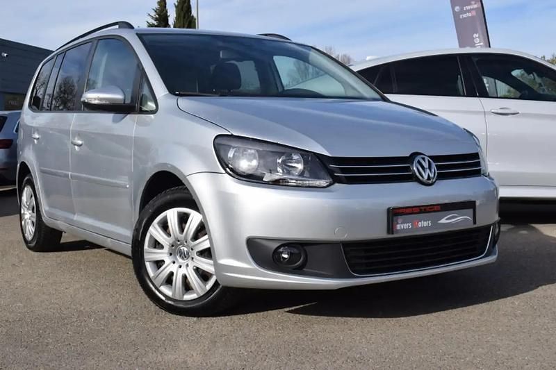 Gris Occasion 2012 VW Touran Trendline Monospace | 9 400 € (Prix juste) - Image 1/4