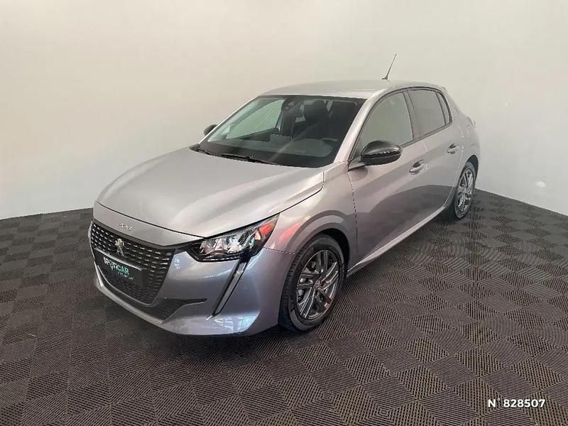 Gris Utilisé 2022 Peugeot 208 Business-Line Citadine | 12 480 € (Prix juste) - Image 1/4