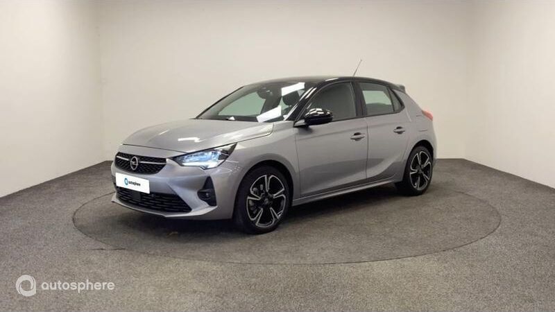 Gris Utilisé 2021 Opel Corsa Elegance Berline | 15 699 € (Prix juste) - Image 1/4