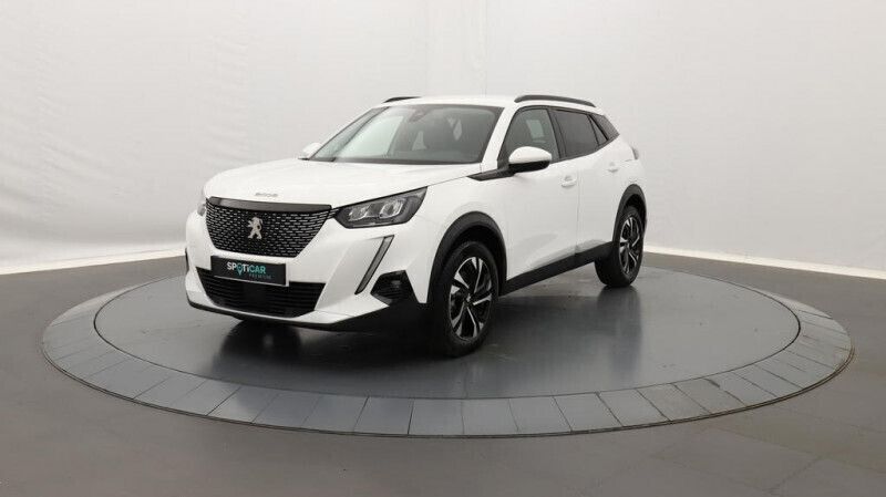 Blanc Utilisé 2021 Peugeot 2008 Allure SUV | 20 190 € (Prix juste) - Image 1/4