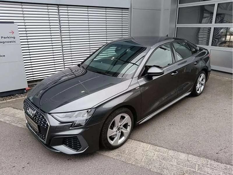 Gris Utilisé 2021 Audi A3 S-Line Berline | 21 900 € (Super prix) - Image 1/4