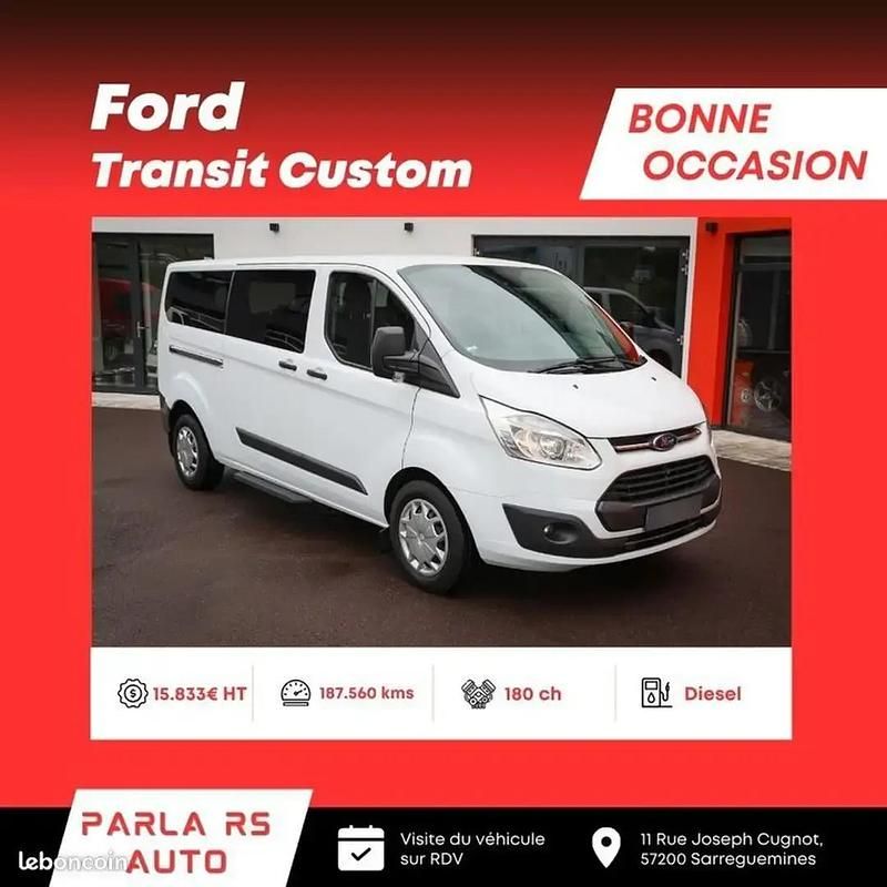 Blanc Utilisé 2017 Ford Transit Custom Van | 19 000 € - Image 1/4