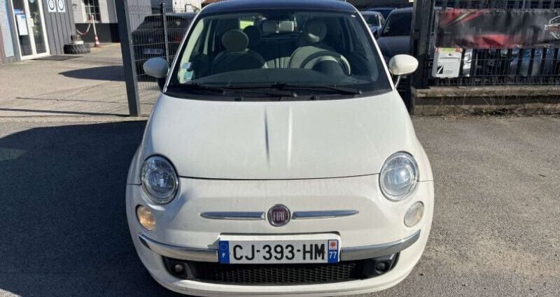 Blanc Utilisé 2012 Fiat 500 Citadine | 5 290 € (Prix juste) - Image 1/4