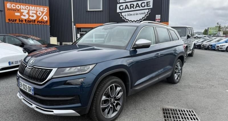 Bleu Utilisé 2018 Skoda Kodiaq SUV | 24 990 € (Bon prix) - Image 1/4