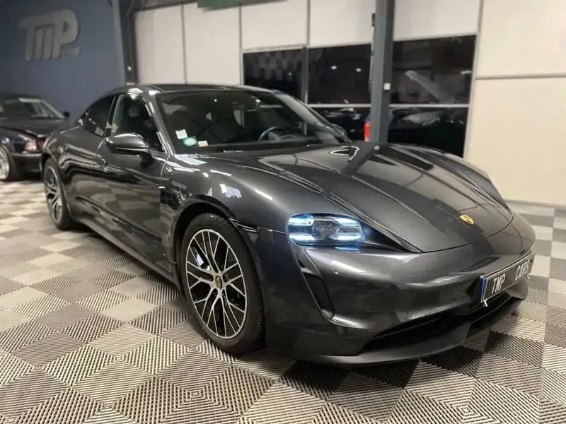 Gris Utilisé 2021 Porsche Taycan 4S Berline | 84 990 € - Image 1/4