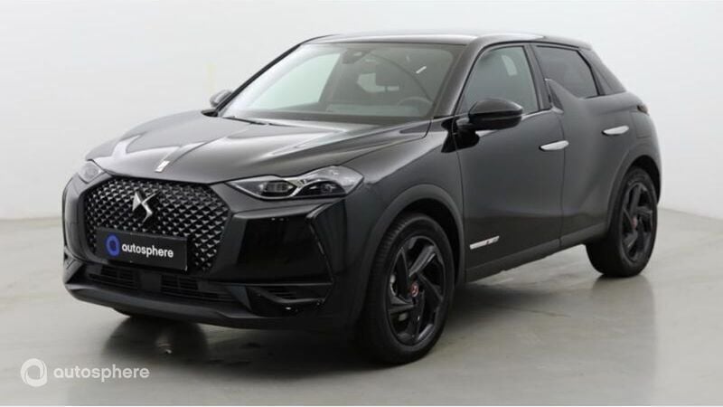 Noir Utilisé 2022 DS Automobiles DS3 Crossback E-Tense Performance Line Plus SUV | 21 999 € (Prix juste) - Image 1/4
