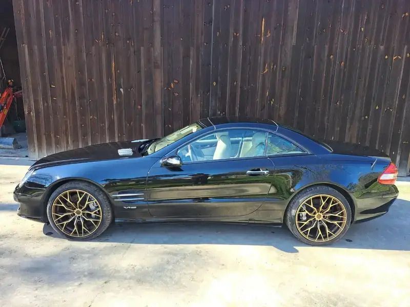 Noir Utilisé 2008 Mercedes SL600 Cabriolet | 55 000 € - Image 1/4