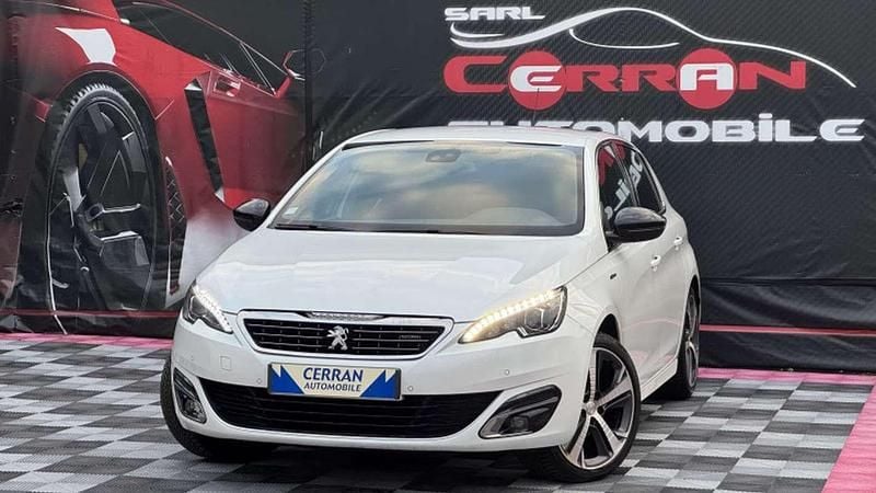 Occasion Peugeot 308 GT-line 132 ch (97 kW) 2016 Blanc Berline