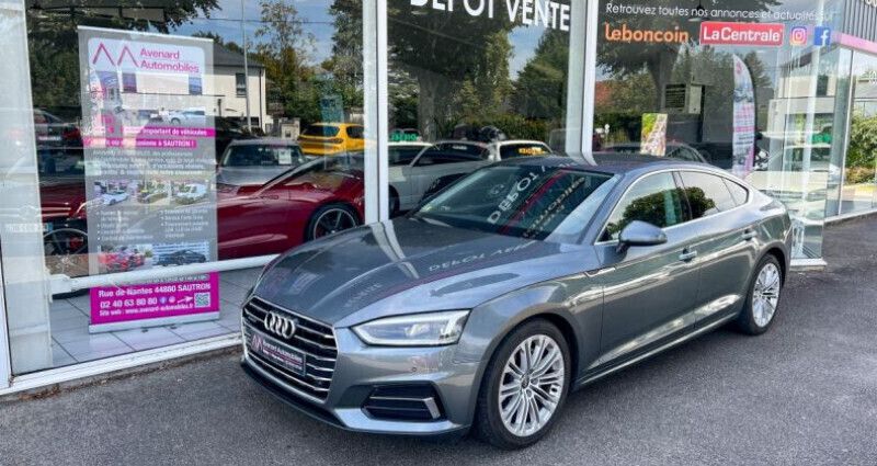 Gris Utilisé 2017 Audi A5 Sportback Design Berline | 26 990 € (Prix juste) - Image 1/4