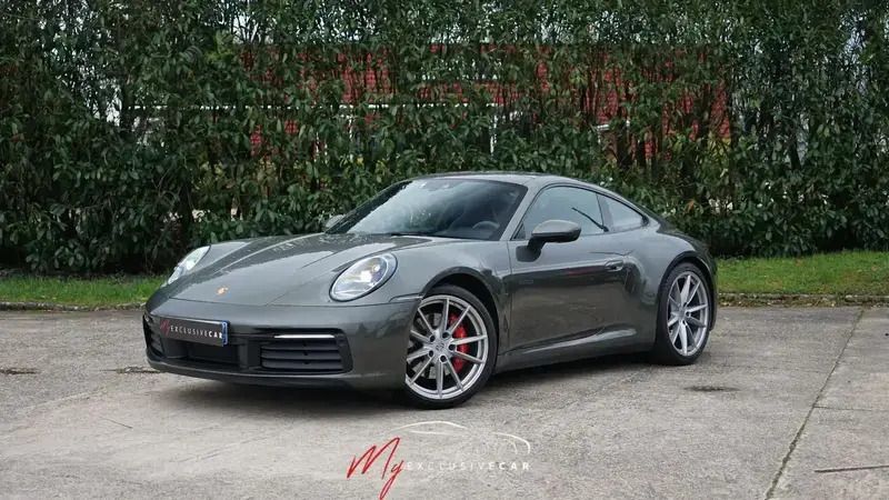 Vert Utilisé 2019 Porsche 911 Carrera S Chrono Coupé | 134 890 € (Prix cher) - Image 1/4