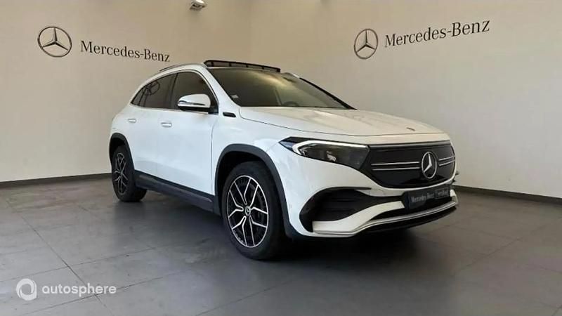 Blanc Utilisé 2021 Mercedes EQA350 AMG line SUV | 32 599 € (Super prix) - Image 1/4
