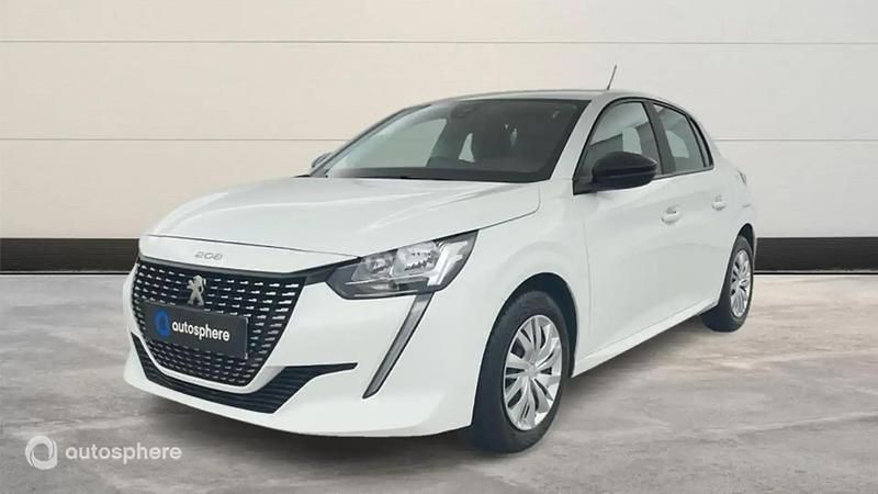 Blanc Utilisé 2023 Peugeot 208 Premium Citadine | 14 499 € (Prix cher) - Image 1/4
