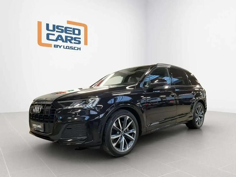 Noir Occasion 2021 Audi Q7 S-line plus SUV | 53 990 € (Bon prix) - Image 1/4
