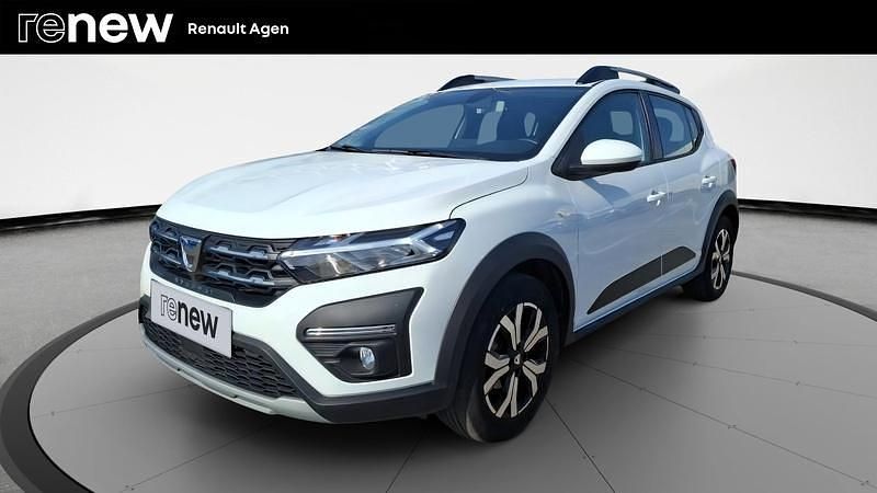 Blanc Utilisé 2022 Dacia Sandero Comfort Citadine | 12 990 € (Prix juste) - Image 1/4
