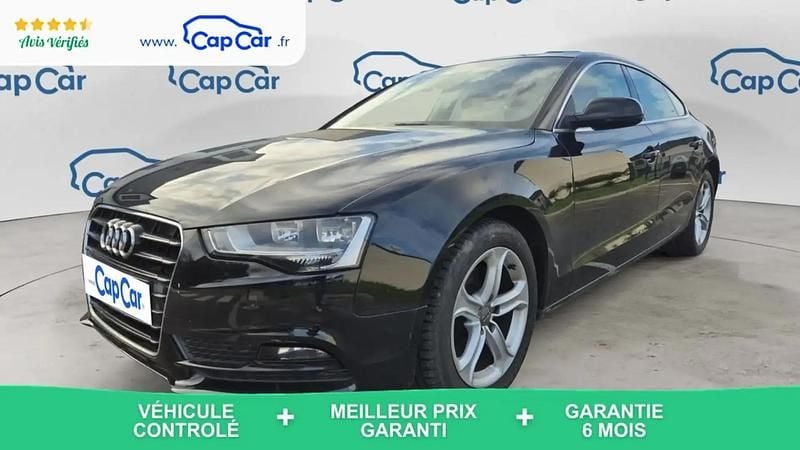 Noir Occasion 2014 Audi A5 Ambiente Berline | 12 490 € (Prix cher) - Image 1/4