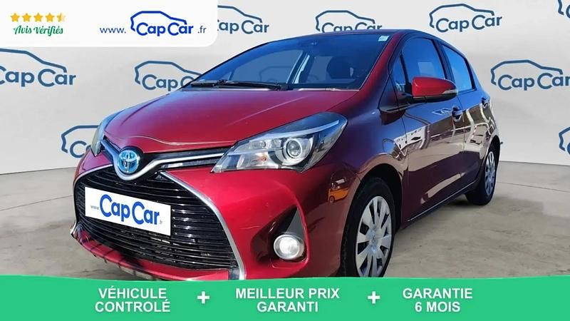 Rouge Occasion 2017 Toyota Yaris Hybrid Citadine | 13 490 € (Super prix) - Image 1/4