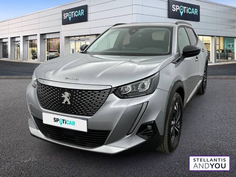 Gris Utilisé 2022 Peugeot e-2008 SUV | 19 490 € (Bon prix) - Image 1/4