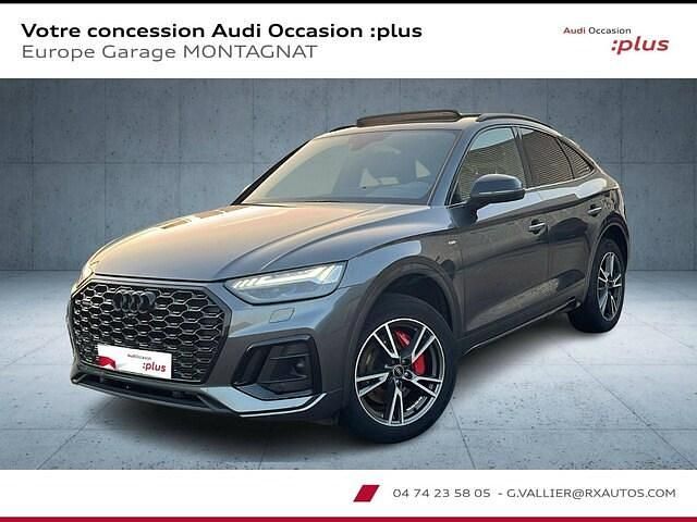 Gris daytona nacré Utilisé 2023 Audi Q5 Sportback S-Line SUV | 59 990 € (Prix assez cher) - Image 1/4