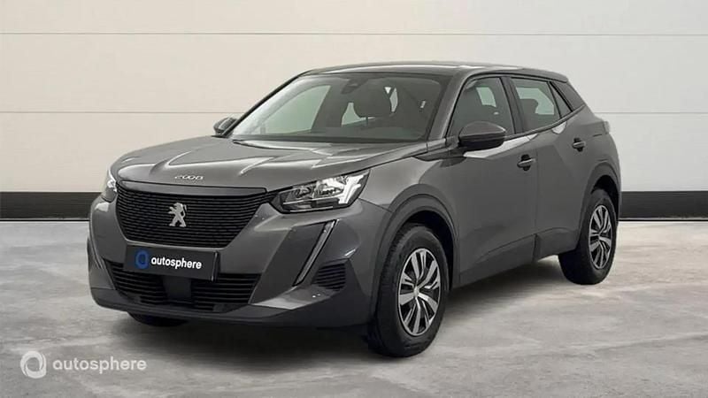 Gris Occasion 2021 Peugeot 2008 Active SUV | 13 499 € (Super prix) - Image 1/4