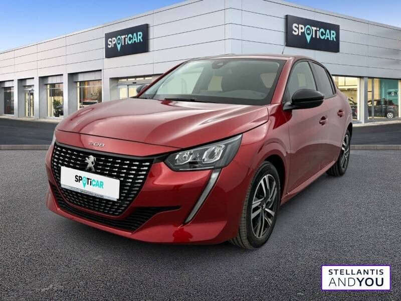 Rouge Utilisé 2023 Peugeot 208 Allure Citadine | 15 990 € (Prix juste) - Image 1/4