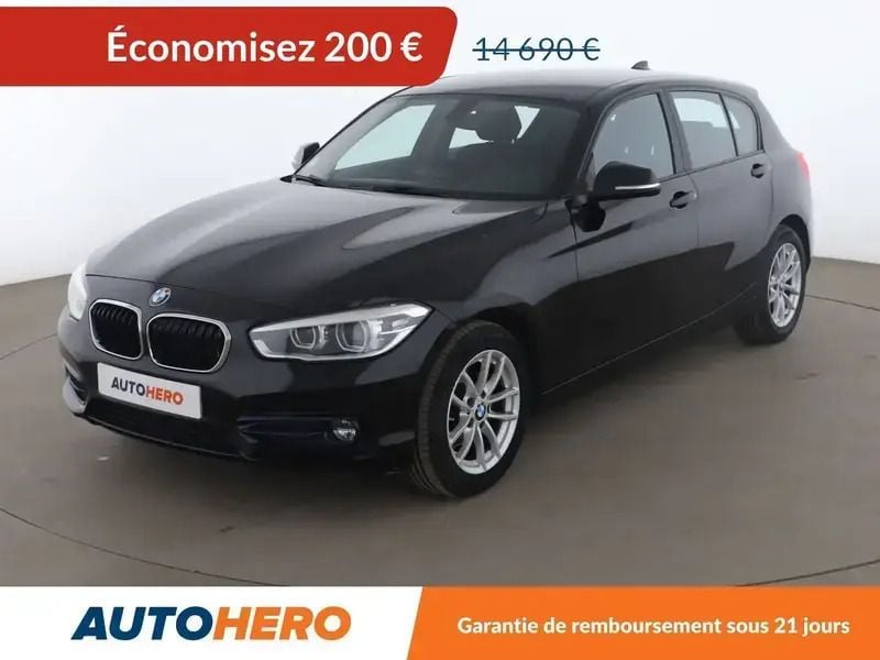 Noir Utilisé 2017 BMW 116 Sport Line Citadine | 14 490 € (Prix juste) - Image 1/2