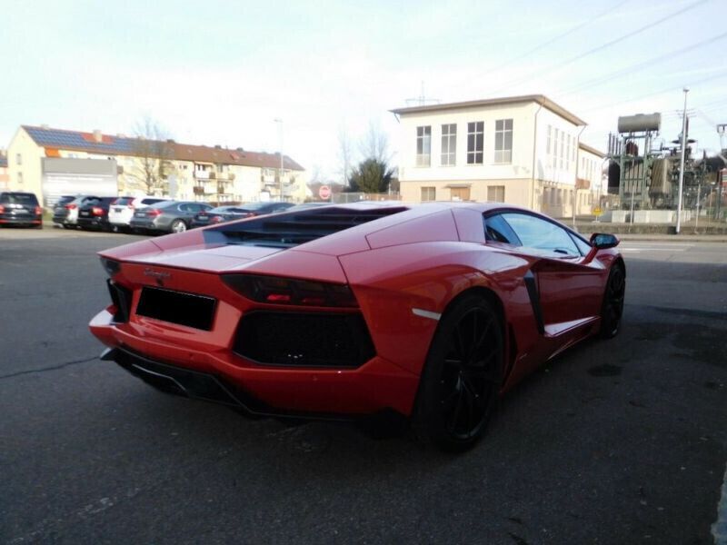 Occasion Lamborghini Aventador 700 ch (514 kW) 2013 Orange Cabriolet