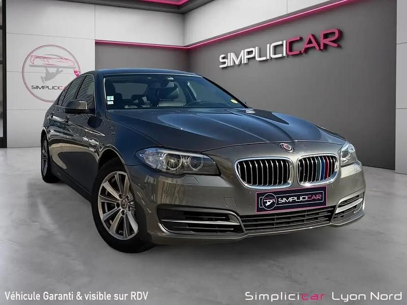 Blanc Utilisé 2014 BMW 520 Sport Line Berline | 13 980 € (Bon prix) - Image 1/4