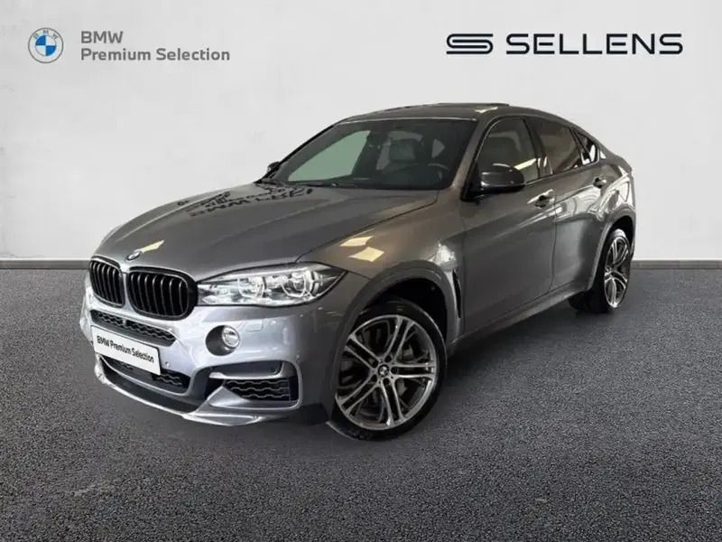 Gris Utilisé 2018 BMW X6 M SUV | 52 887 € (Super prix) - Image 1/4