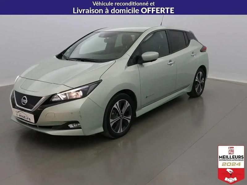 Gris Occasion 2018 Nissan Leaf N-Connecta Citadine | 11 900 € (Prix juste) - Image 1/4
