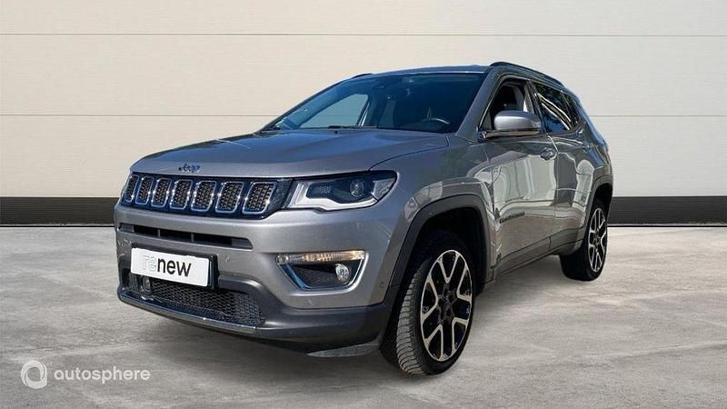 Gris Utilisé 2018 Jeep Compass Limited SUV | 17 799 € (Prix juste) - Image 1/4