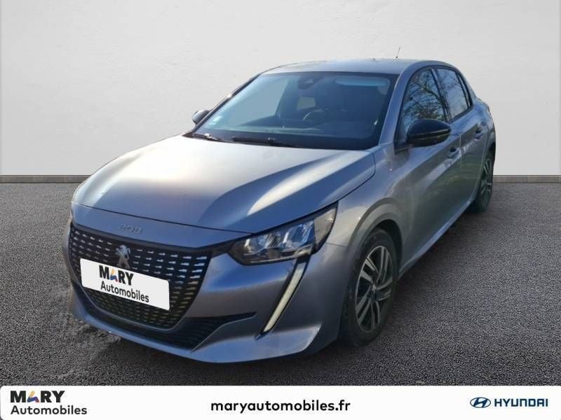 Gris Utilisé 2023 Peugeot 208 Allure Citadine | 16 290 € (Prix juste) - Image 1/3