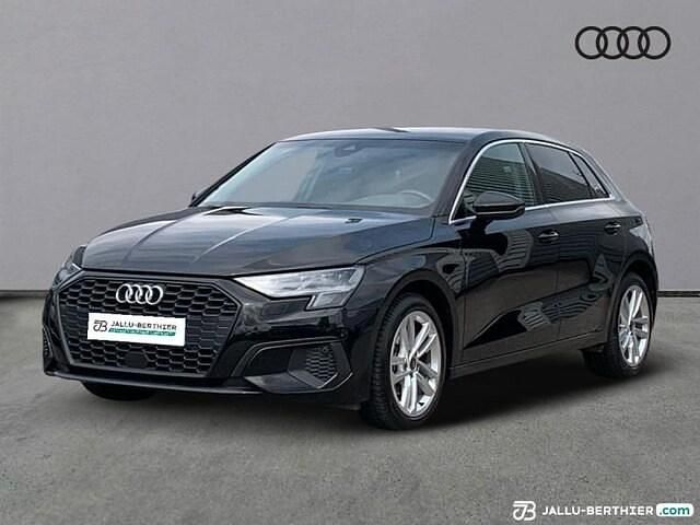 Noir mythe métallisé Utilisé 2024 Audi A3 Design | 29 990 € (Bon prix) - Image 1/4